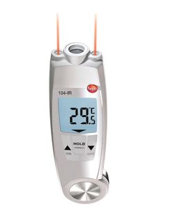 เครื่องวัดอุณหภูมิอินฟราเรดและหัววัดแบบอินฟราเรด Testo 104-IR 830-T1 830-T2 810 826-T4 830-T4 805I 826-T2 831 ของเยอรมนี - Product Image 3