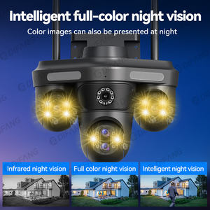 كاميرا أمان خارجية بدقة 20 ميجابكسل مع 4 شاشات وتكبير 10 أضعاف وكشف الحركة بالذكاء الاصطناعي ومقاومة للماء وخاصية التحكم عن بعد وصوت ثنائي الاتجاه ورؤية ليلية وتخزين سحابي - Product Image 5