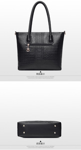 Bolsos de Mano Grandes y Elegantes de Moda al por Mayor de Fábrica, Bolsos de Hombro Grandes de PU para Mujer, Bolsos de Mano de Cuero de Lujo - Product Image 5