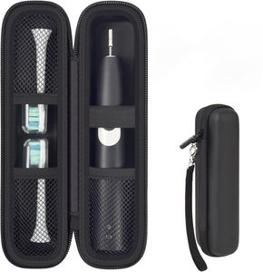 กล่องใส่แปรงสีฟันไฟฟ้าแบบแข็งพกพา รุ่นใหม่ล่าสุด สำหรับแปรงสีฟัน <span class=keywords><strong>Oral</strong></span> <span class=keywords><strong>B</strong></span> พร้อมช่องเก็บหัวแปรง - Product Image 1