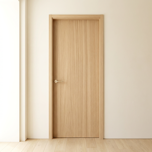 <span class=keywords><strong>Porte</strong></span> en bois intérieure à laque aqueuse facile à nettoyer pour espaces de co-convie et immeubles d'appartements modernes en location - Product Image 2