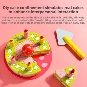 ชุดของเล่นเค้กมัทฉะปรับแต่งได้ ดีไซน์น่าหลงใหล สนุกสนาน สำรวจสัมผัสได้หลากหลาย ตามเทรนด์อินดัสทรียอดนิยมสำหรับเด็ก - Product Image 3