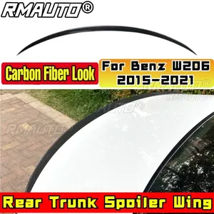 สำหรับ Mercedes Benz C Class W206 C200 C260 C300 C43 C63 AMG 2022-2024 ชุดแต่งปีกหลัง สปอยเลอร์หลังรถยนต์ อุปกรณ์ตกแต่งรถยนต์ - Product Image 2