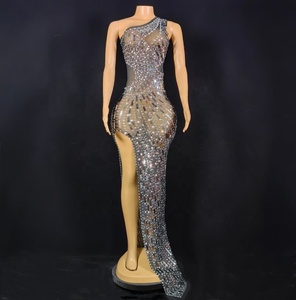 green emerald velvet dress Long Sequins Prom Dress by LaDivine C140 – The Dress Outlet main image 0