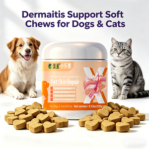 Suplementos nutricionales para mascotas Suplementos para la piel y el pelaje Suplementos para <span class=keywords><strong>alergias</strong></span> Alivio del picor Golosinas blandas Para todas las edades - Product Image 1