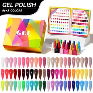 JTING Bajo MOQ, Personalización Gratuita, Colección de Esmaltes de Uñas en Gel de 66 Colores, Un Color por Botella, Suministros para Uñas OEM, Set de Esmaltes de Gel - Product Image 4