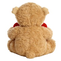 Ours en peluche rose extra-doux, mignon, brodé, pour la Saint-Valentin, personnalisable, transfrontalier, poupée apaisante