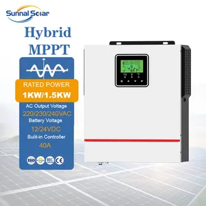 120v 240v Split Phase solare pura onda sinusoidale Hibrid invertito 8kw 12kw 15kw Inverter solare ibrido monofase