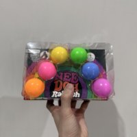   Balles anti-stress souples, lot de 6, jouets sensoriels en pâte douce, coffret pour adolescents