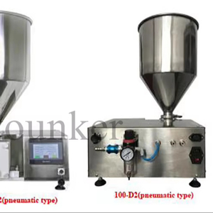 Nuevas máquinas automáticas de llenado de rosquillas para pequeñas empresas para pasta de mermelada y otros ingredientes para panaderías y restaurantes - Product Image 1