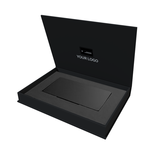 Best Selling Factory Direct Digital Printing High Quality Recyclable Custom NFC Business Card Boxes VIP Credit Card Gift Boxes