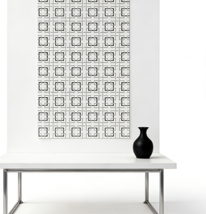 Papier peint 3D à motif à carreaux, imperméable, motif abstrait, pour le séchage en lit fluidisé, traitements muraux - Product Image 2