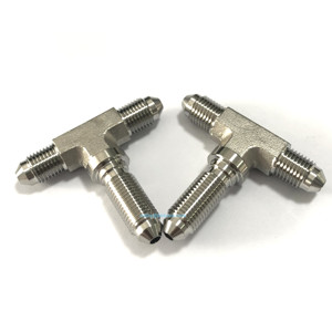 Hiệu suất phụ tùng ô tô chia tách 3 cách t phanh đường ống phù hợp 3an AN3 thép không gỉ <span class=keywords><strong>TEE</strong></span> vách ngăn phù hợp - Product Image 3