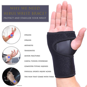 New Arrival Sports Wristband Steel <strong>Plate</strong> Guard Fixed Removable Hand Rest Adjustable <strong>Wrist</strong> Support - Product Image 5