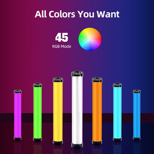 Fotografie LED RGB Video Stick Licht 1/4 Schraube 2000mAh Batterie betriebener Handheld Magnetic RGB Video <span class=keywords><strong>Light</strong></span> <span class=keywords><strong>Wand</strong></span> - Product Image 2