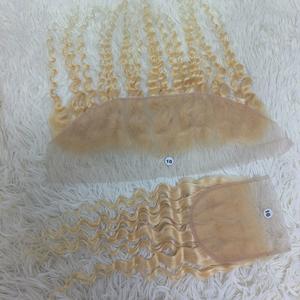 Fermetures et frontaux en cheveux vierges Letsfly, fermetures en dentelle transparente 4x4 13x4, fermeture en cheveux humains brésiliens en gros - Product Image 5