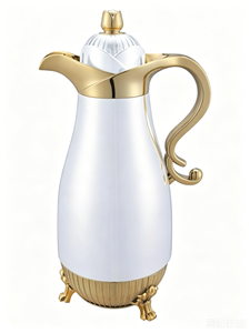 Set di Caraffe Termiche in Metallo Elettroplaccato Robusto e Resistente alle Perdite per il Trasporto dell'Acqua <span class=keywords><strong>Zamzam</strong></span> Durante l'Umrah - Product Image 1