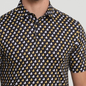 Logo personalizzato crea il tuo marchio <span class=keywords><strong>Design</strong></span> della moda 2024 felpa sportiva Polo da uomo - Product Image 3