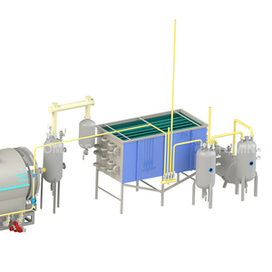 Used Tire Oil Refining Equipment, Tire Recycling Pyrolysis Production Line, Recycled Resource Tire Recovery Machine - Product Image 4