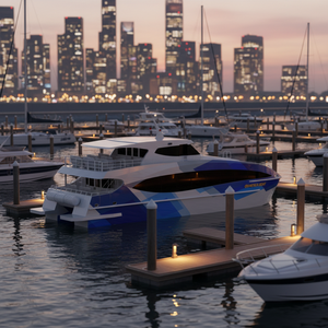 Nuevo Catamarán de Aluminio Grandsea con Motor Diésel Fuera de Borda para 100 Pasajeros en Venta, Transporte de Alta Velocidad - Product Image 2