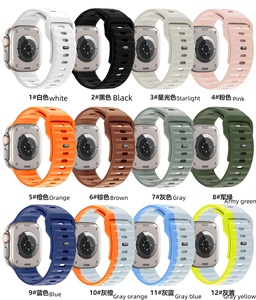 <span class=keywords><strong>Bracelet</strong></span> en silicone souple pour <span class=keywords><strong>Apple</strong></span> <span class=keywords><strong>Watch</strong></span> <span class=keywords><strong>Bracelet</strong></span> Ultra 49mm 45mm 46mm 41mm 44mm <span class=keywords><strong>Bracelet</strong></span> de montre sport Iwatch Series 10 9 8 7 6 SE 5 4 <span class=keywords><strong>Bracelet</strong></span> - Product Image 1