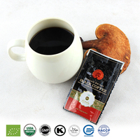 Extrait de café Ganoderma Reishi, ml, OEM, café noir, instantané, cinq parfums