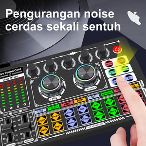 Microphone à condensateur F999 BM800 avec bras articulé dédié, carte son et mixeur audio en direct pour <span class=keywords><strong>TikTok</strong></span> - Product Image 3