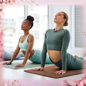 Tapete de Yoga de PU + Caucho Natural, Ecológico, Antideslizante, Absorbente de Sudor, Tapete Profesional para Casa/Gimnasio con Logotipo Personalizado, Directo de Fábrica - Product Image 5