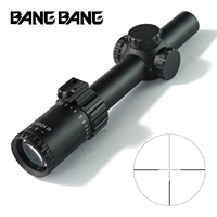 BANGBANG 1-10X24 IR SFP Teropong Aluminium 30mm Tube ED Kaca Premium untuk Berburu & Penggunaan Luar Ruangan