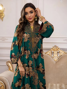 2026 <b>Eid</b> Ramanda Abaya Women Muslim <b>Dress</b> Islamic Clothing Dubai Elegant Robe Femme Jalabiya <b>for</b> Women - Product Image 4