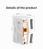 Gateway de Computación de Borde Industrial 4G con Interfaces RS485/RS232, Conversión Modbus/MQTT/HTTP JSON, Transmisión Remota IoT ARM