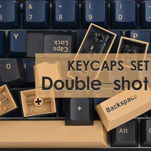 Kred Blue SAMURAI PBT keycaps เชอร์รี่โปรไฟล์สีย้อมระเหิด170-Key ยิงคู่กับ7U/6U Spacebar สำหรับ61/64/87/104/108เชอร์รี่ - Product Image 4