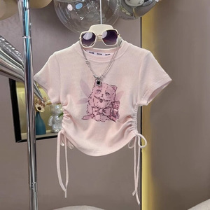 Conjunto de Falda y Blusa de Algodón para Niñas, Estilo Veraniego 2025, Chic, Manga Larga, Dos Piezas, Éxito en <span class=keywords><strong>TikTok</strong></span> - Product Image 2