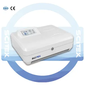 SCITEK UV-VIS Espectrofotômetro Espectrofotômetro de comutação automática de luz para laboratório