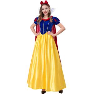 Costume de fête d'anniversaire pour adultes, costume de cosplay de princesse des neiges pour Halloween - Product Image 1