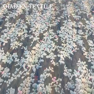 Nouveau tissu Spandex haute élastique flocage brûlé imprimé pour <span class=keywords><strong>les</strong></span> hauts <span class=keywords><strong>des</strong></span> femmes Costumes de danse robes tenues légèrement transparentes pour garçons - Product Image 4