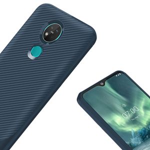 Coque arrière Flexible en TPU souple en Fiber de carbone pour Nokia 6.1 Plus, XR20, G20, G50, G11, 7.2 - Product Image 5
