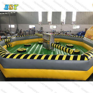 <span class=keywords><strong>Prix</strong></span> usine U-Rides 8m de large Eliminator Wipeout jeu de fusion jeux de wipeout gonflables - Product Image 4