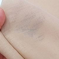 Großhandel Lagerware Weicher Qualitäts-Einfarbiger Gewebter Rayon-Viskose-Leinenstoff für Hemden Kleider Sofa-Polsterung