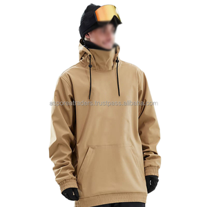 เสื้อฮู้ดผู้ชายแบบสวมหัว ผ้าฟลีซบุซับใน น้ำหนัก 250 กรัม ผลิตจากโพลีเอสเตอร์/คอตตอน ไม่ทอ ทรงปกติ สไตล์ลำลอง กันน้ำ เหมาะสำหรับฤดูหนาว ขายส่ง - Product Image 2