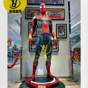 Vente flash Grande figurine de <span class=keywords><strong>super</strong></span>-<span class=keywords><strong>héros</strong></span> Marvel Spider-Man de 11 pouces Haute qualité Décoration intérieure pour la maison Pour joueur de jeux Modèle en résine Ange - Product Image 6