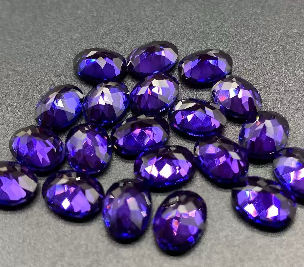 purple lab grown diamond