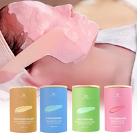 Poudre de masque facial en cristal à usage professionnel et domestique avec vitamine C pour le soin du nez, hydratant et blanchissant, OEM personnalisé