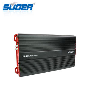 Suoer BP--200.4 200x4 1 oder 2 Ohm 200 Watt RMS 4-Kanal 200x4 RMS Digital-Frequenzweiche Auto-Audio-Verstärker - Product Image 6