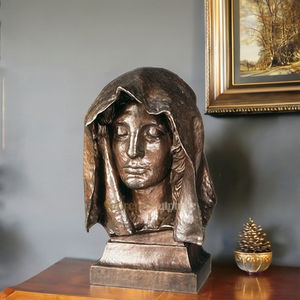 Religiosa de metal de primera calidad nuestra señora bendiga la Virgen María busto estatuas de Fátima - Product Image 1