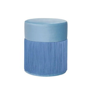 Nórdico moderno personalizar Color tamaño redondo pie taburete hogar sala de estar PUF otomano dormitorio maquillaje taburete salón ocio sofá banco - Product Image 6