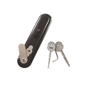 Chinese Supplier Custom Color Zinc Alloy Push Button Cam Lock With 1 set of keys