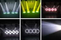Mini Lyre professionnelle 150w faisceau lumineux Gobo Spot DMX Cabeza Movil discothèque fête événement barre Dj lumière têtes mobiles lumière de scène
