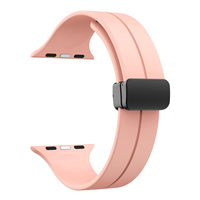 Bracelet magnétique en caoutchouc pour montre Ultra 2 49 mm, bracelet magnétique de remplacement en caoutchouc sport pour iWatch série 9 8 7