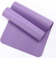 Tapis de yoga TPE écologique et durable, personnalisable avec logo, 183 cm, 8 mm d'épaisseur, antidérapant, vente en gros d'échantillons à bas prix